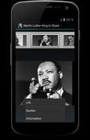 Martin Luther King to Share Poster
