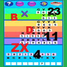 Letters and numbers multiplication/Divison Game icon
