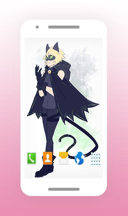 Fan Art Cat Noir Miraculous Ladybug Wallpaper For Android