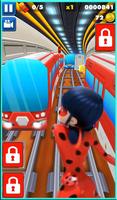 adventure ladybug run escape games โปสเตอร์