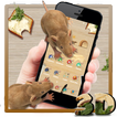 Ratón en la pantalla 3D tema