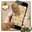 Mouse on Screen 3D Theme APK
