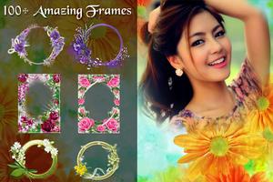 Flower Photo Frame syot layar 1