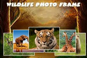 Wildlife Photo Frame Affiche