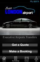 Just London Airports Plakat