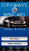 Cityways Minicab Affiche