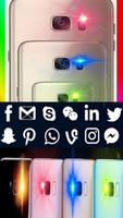 Chamada de luz de cor e SMS: Flash LED de tocha imagem de tela 3