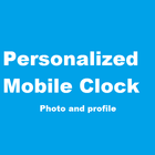 Personalized Mobile Clock icon