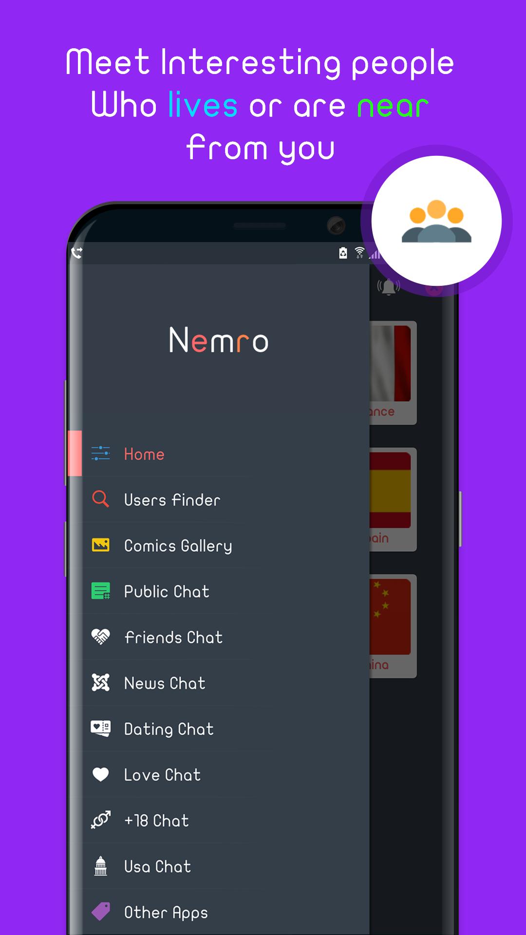 Chat room app