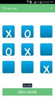 Tic Tac toe plakat