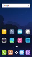 M Theme - Breath Icon Pack постер