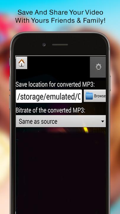 mp4 в mp3 аудио конвертер для Андроид - скачать APK