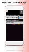 MP4 video converter MP3 audio اسکرین شاٹ 2