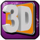 3d video player icône