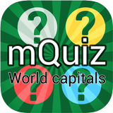 World Capitals and Cities Quiz icône