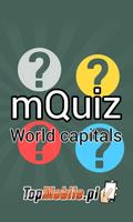 World Capitals and Cities Quiz Poster