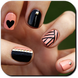 unhas decoradas ícone