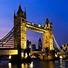 London Photo Wallpaper Clock-icoon