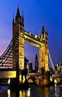 London Photo Wallpaper Clock-poster