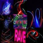 Rave Techno Dance Wall Clock icône