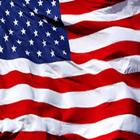 USA 3D Flag Selfie Background ícone