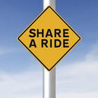 Vancouver Live Rideshare Board Zeichen