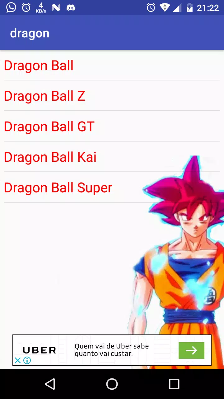 Assistir Dragon Ball Clássico,Z,GT,Kai,Super APK for Android Download