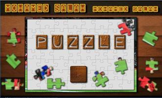 Soccer star puzzle plakat