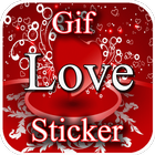 Gif Love Stickers ikona