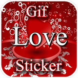 Gif Love Stickers icône