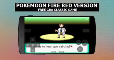 Pokemoon fire red version - new  GBA Classic Game 스크린샷 1