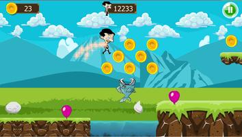 Mr Pean World Adventure Run captura de pantalla 3