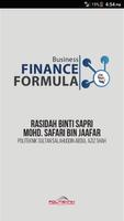 Business Finance Formula poster