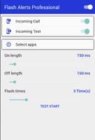 Flash Alert Professional पोस्टर
