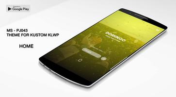 MS - PJ043 Theme for KLWP Ekran Görüntüsü 1