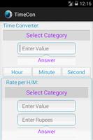 Time converter Affiche