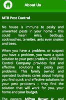 MTB Pest Control تصوير الشاشة 1