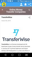 MFer: Money Transfer Companies Review capture d'écran 1