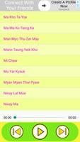 Myanmar ThinGyan Songs imagem de tela 1