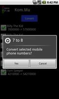 Mauritius Mobile 7 to 8 digits screenshot 1