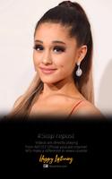 App For Ariana Grande Video Album Songs Affiche