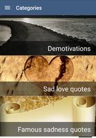 Sad Quotes Affiche