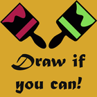 Draw if you can! أيقونة