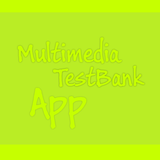 Multimedia test bank icon