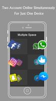 Multiple Space : Multiple Account & Parallel APP Plakat