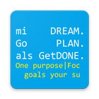 miGoals: focus results (Dream chaser Action taker) 아이콘