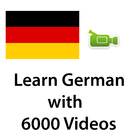 Learn German with 6000 Videos آئیکن