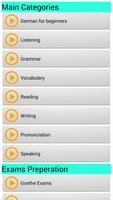 Learn German with 6000 Videos plakat