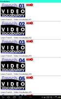 Aprender francés 6000 Videos. captura de pantalla 3