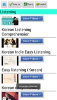 Learn Korean by Videos Screenshot 3